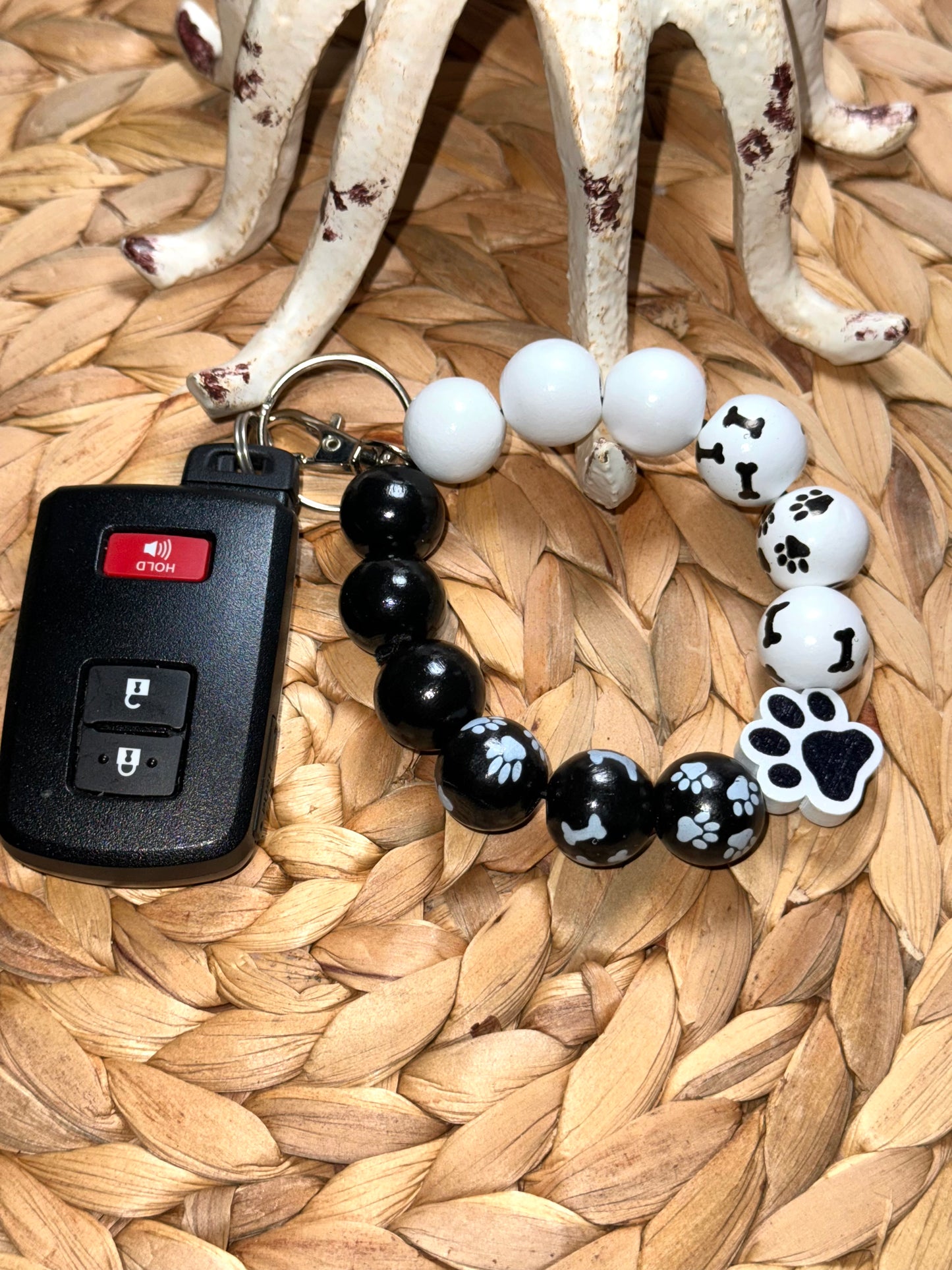 Paw-fect Bracelet Keychain