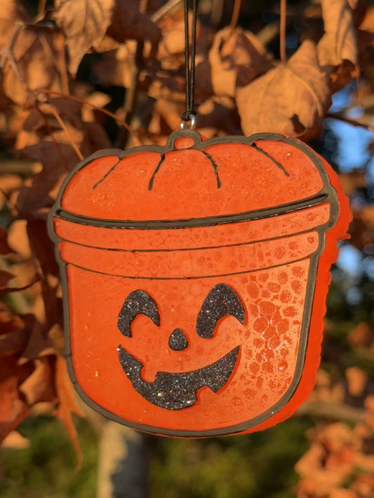 Retro Pumpkin Bucket Freshie