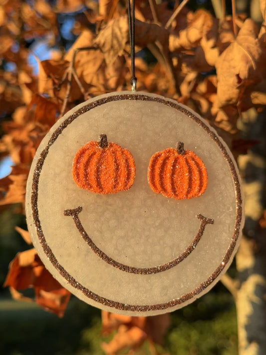 Pumpkin Smiley Freshie